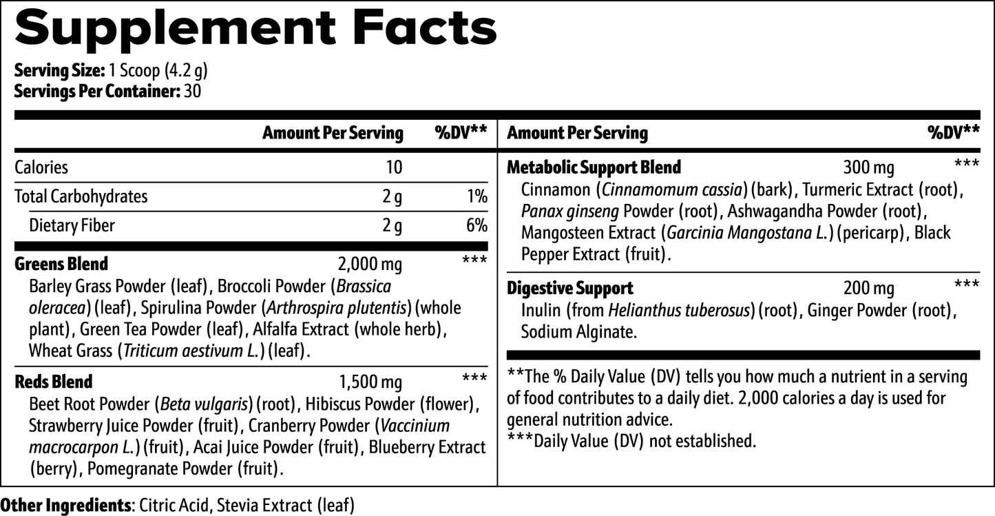 All in One Superfood Powder