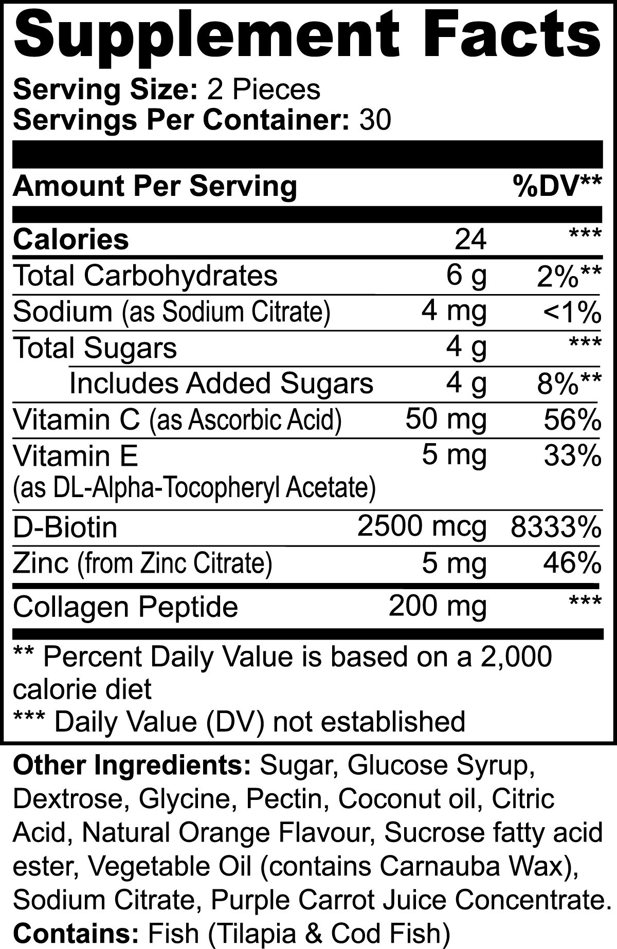 Adult Collagen Plus (Orange Flavor)